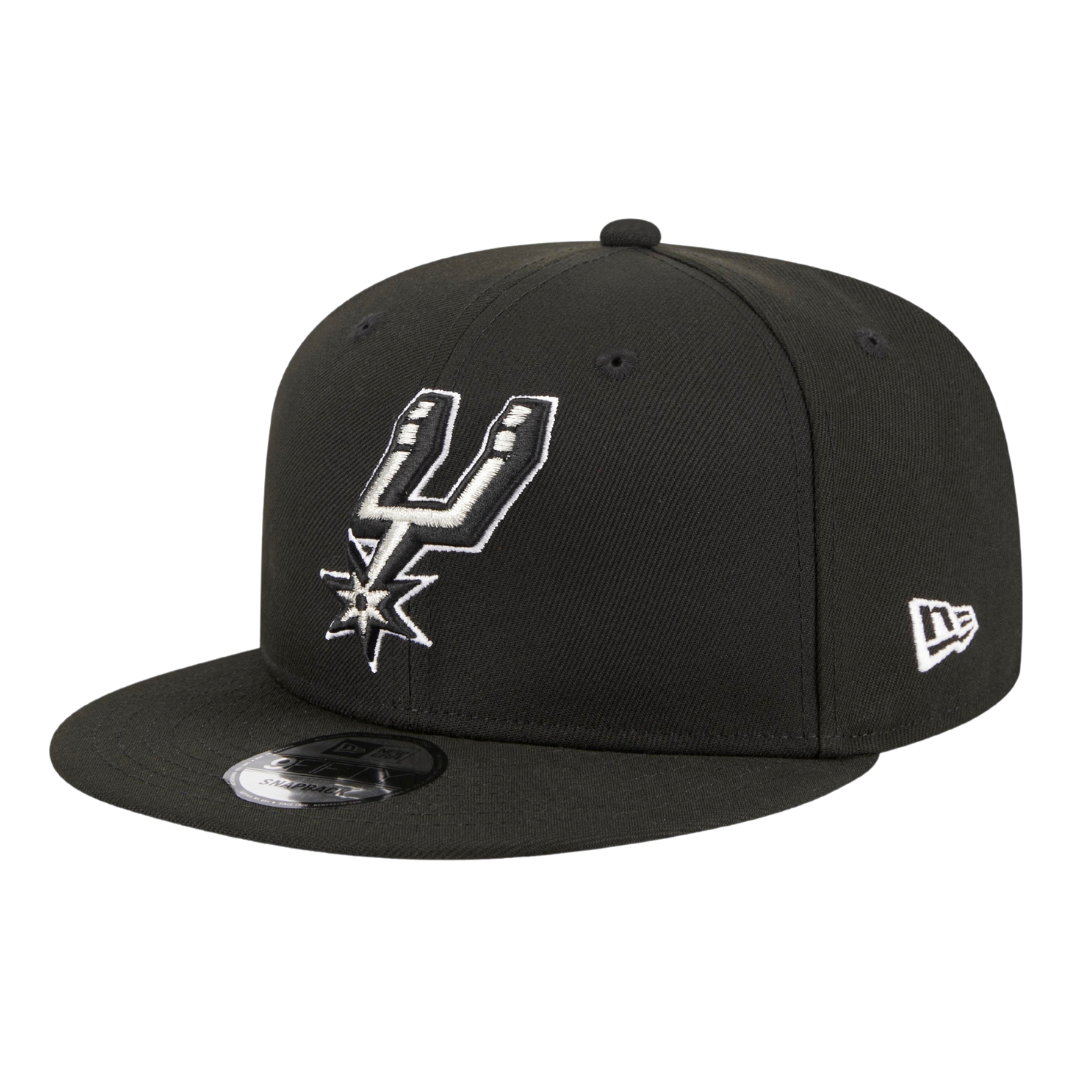 San Antonio Spurs Western Conference Patch New Era Black 9FIFTY Adjustable Snapback Hat