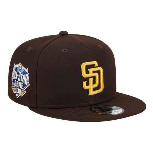 San Diego Padres Evergreen Side Patch 9FIFTY Snapback Hat