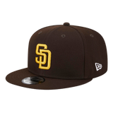 San Diego Padres 2016 All Star Game Patch New Era Brown 9FIFTY Adjustable Snapback Hat