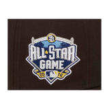 San Diego Padres 2016 All Star Game Patch New Era Brown 9FIFTY Adjustable Snapback Hat