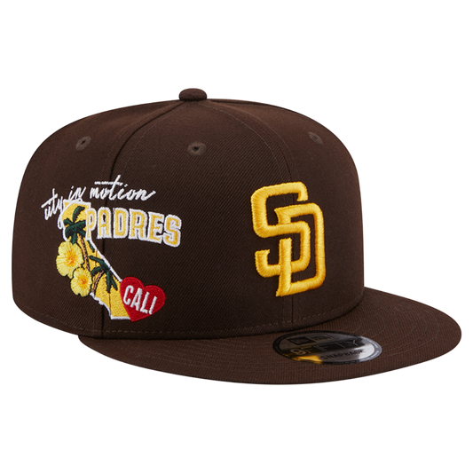 San Diego Padres Icon 9FIFTY Snapback Hat