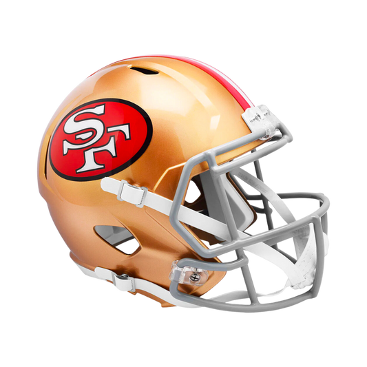 San Francisco 49ers 1964-1995 Throwback Speed Riddell Mini Football Helmet