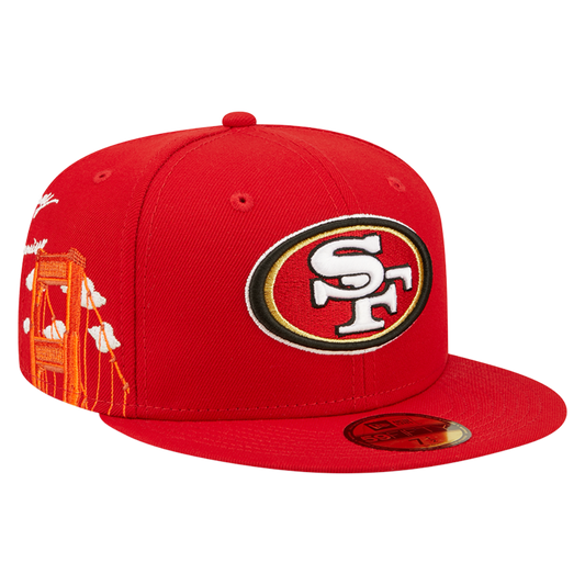 San Francisco 49ers Cloud Icon 59FIFTY Fitted Hat