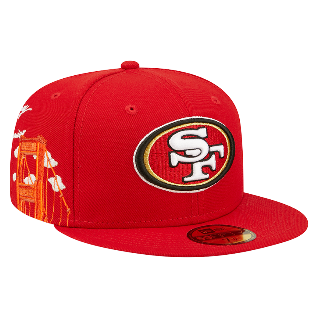 San Francisco 49ers Cloud Icon 59FIFTY Fitted Hat