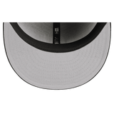 Kansas City Chiefs Side Patch New Era Black & White Logo 59FIFTY Fitted Hat
