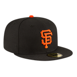San Francisco Giants 2002 World Series Patch New Era Black 59FIFTY Fitted Hat