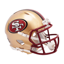 San Francisco 49ers 1996-2008 Throwback Speed Riddell Mini Football Helmet