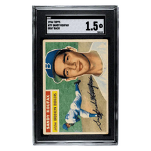 Sandy Koufax SGC 1.5 1956 Topps Gray Back Card #79