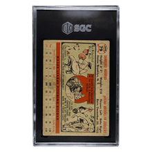 Sandy Koufax SGC 1.5 1956 Topps Gray Back Card #79