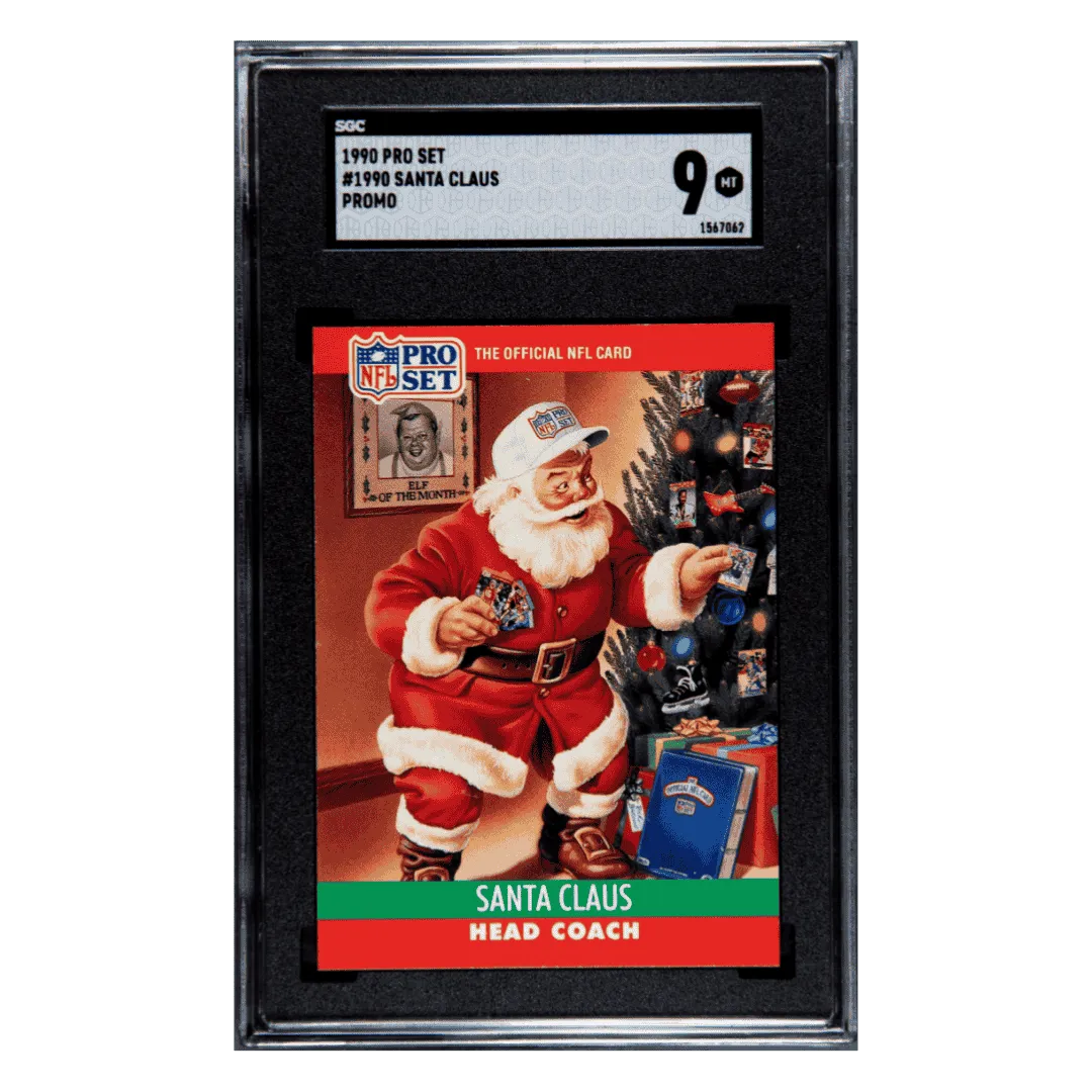 Santa Claus SGC 9 1990 Pro Set Promo Card #1990