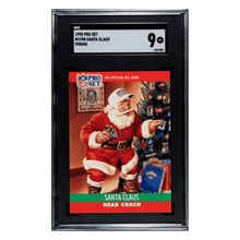 Santa Claus SGC 9 1990 Pro Set Promo Card #1990