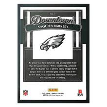 Saquon Barkley 2025 Panini Donruss Downtown Card #7