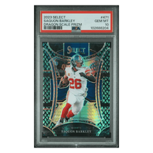 Saquon Barkley PSA 10 2023 Panini Select Dragon Scale Prizm Card #471