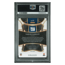 Saquon Barkley PSA 10 2023 Panini Select Dragon Scale Prizm Card #471