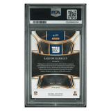 Saquon Barkley PSA 10 2023 Panini Select Dragon Scale Prizm Card #471