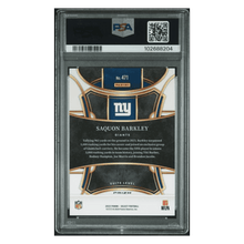 Saquon Barkley PSA 10 2023 Panini Select Dragon Scale Prizm Card #471