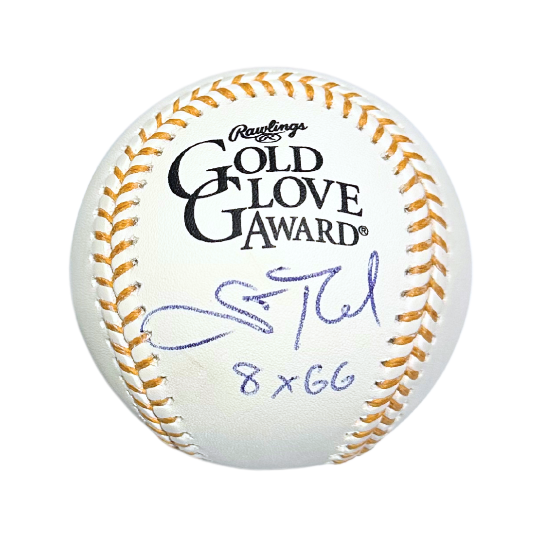 Scott Rolen St Louis Cardinals Autographed Gold Glove Baseball w/ "8x GG" - JSA COA