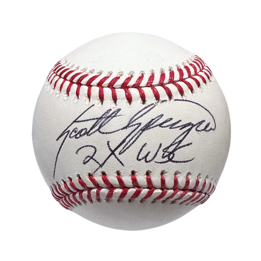 Scott Spiezio St Louis Cardinals Autographed Baseball w/ Inscription - MLB COA