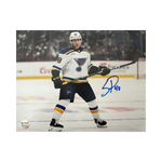 
Scott Perunovich St Louis Blues Autographed 8x10 Photo - Fan Cave COA — Front