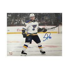 Scott Perunovich St Louis Blues Autographed 8x10 Photo - Fan Cave COA