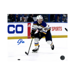 
Scott Perunovich St Louis Blues Autographed Skating 8x10 Photo - Fan Cave COA — Front