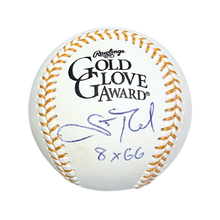 Scott Rolen St Louis Cardinals Autographed Gold Glove Baseball w/ "8x GG" - JSA COA