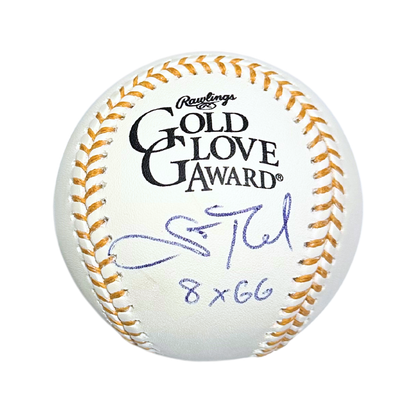 Scott Rolen St Louis Cardinals Autographed Gold Glove Baseball w/ "8x GG" - JSA COA