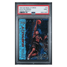 Scottie Pippen PSA 9 1997 Skybox Z-Force Total Impact Card #10