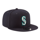 Seattle Mariners Official Team Color Navy New Era 9FIFTY Adjustable Snapback Hat
