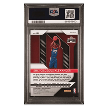 Shai Gilgeous-Alexander PSA 9 2018 Panini Prizm Hyper Card #184