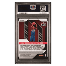 Shai Gilgeous-Alexander PSA 9 2018 Panini Prizm Hyper Card #184
