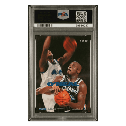 Shaquille O'Neal PSA 9 1994 Skybox Emotion N-Tense Card #7