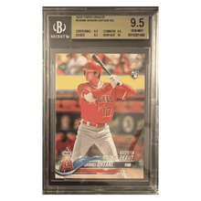 Shohei Ohtani BGS 9.5 2018 Topps Update Series Rookie Debut Card #US285