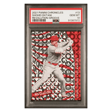 Shohei Ohtani PSA 10 2021 Panini Chronicles Revolution Groove Card #13