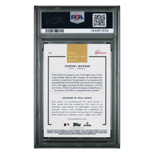 Shohei Ohtani PSA 10 2021 Topps Game Within The Game Card #12