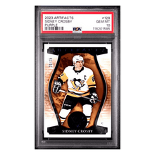Sidney Crosby PSA 10 2023 Upper Deck Artifacts Purple #d /25 Card #128