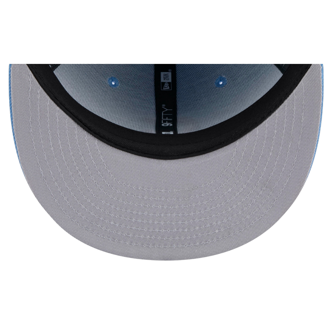 Tampa Bay Rays Sky Blue New Era 9FIFTY Adjustable Snapback Hat