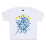 Sp5der Legacy Logo Heavyweight Short Sleeve Tee - White