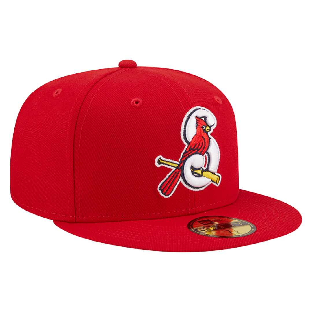 Springfield Cardinals On Field Red 59FIFTY Fitted Hat
