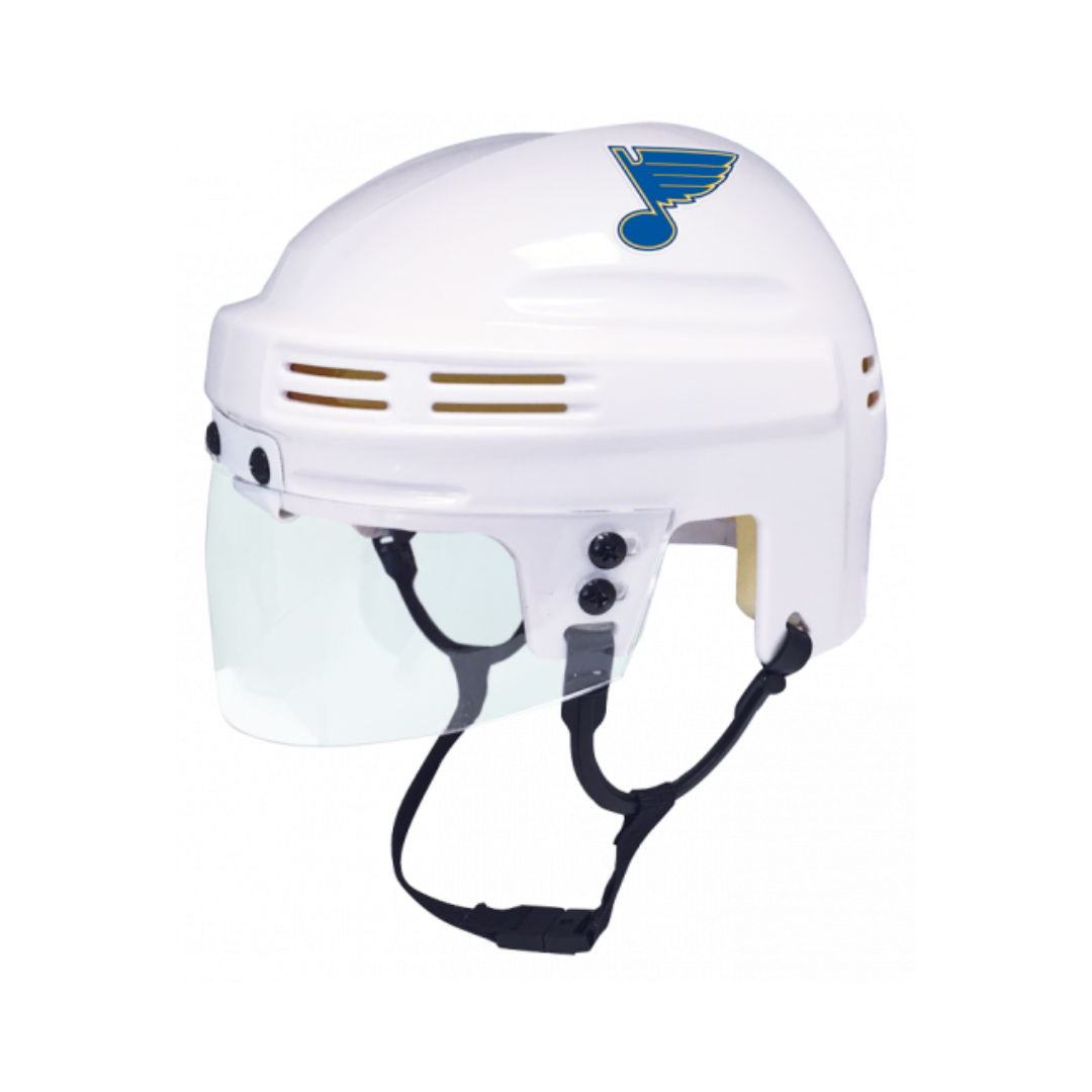 St Louis Blues Mini Replica Helmet - White