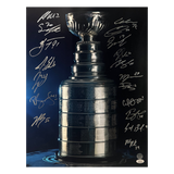 St Louis Blues Stanley Cup Team Autographed 16x20 - 18 Autographs - Fan Cave and JSA COA (SC-1)
