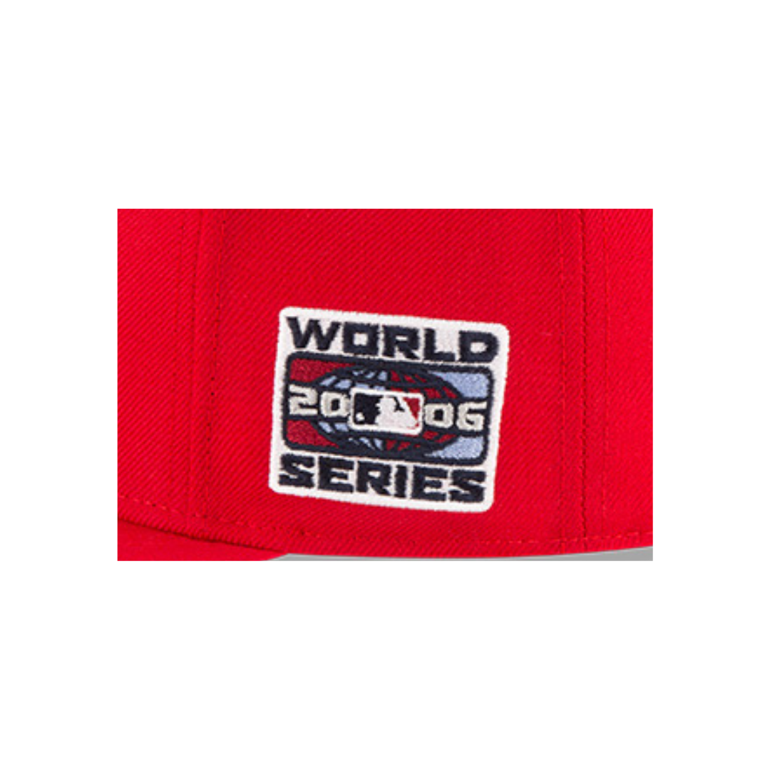 St Louis Cardinals 2006 World Series Side Patch 59FIFTY Fitted Hat