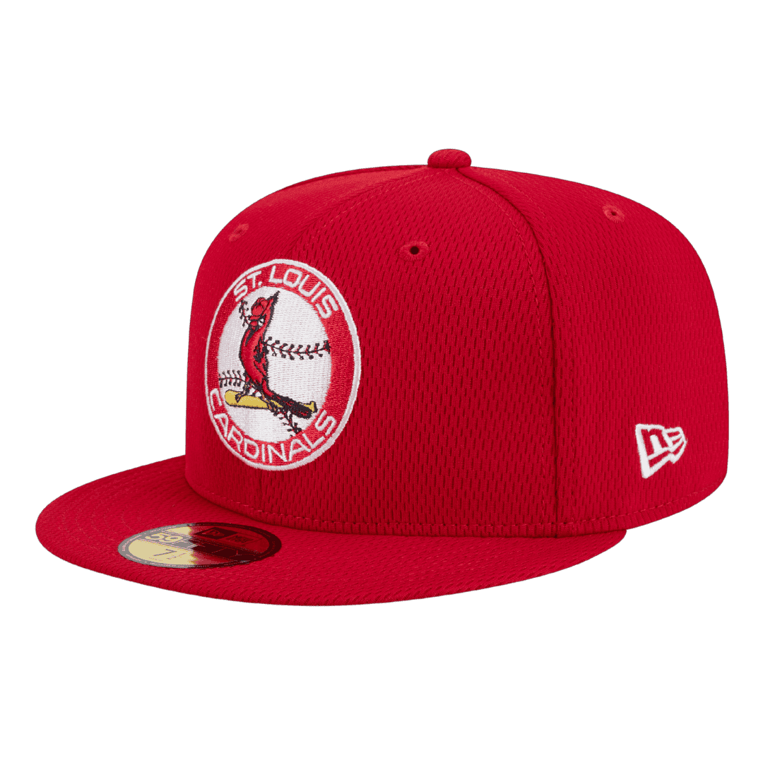 St Louis Cardinals 2025 Clubhouse Alternate New Era Red 59FIFTY Fitted Hat