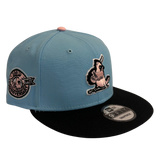 St Louis Cardinals 100th Anniv. Patch 2Tone New Era Light Blue/Navy 9FIFTY Adjustable Snapback Hat