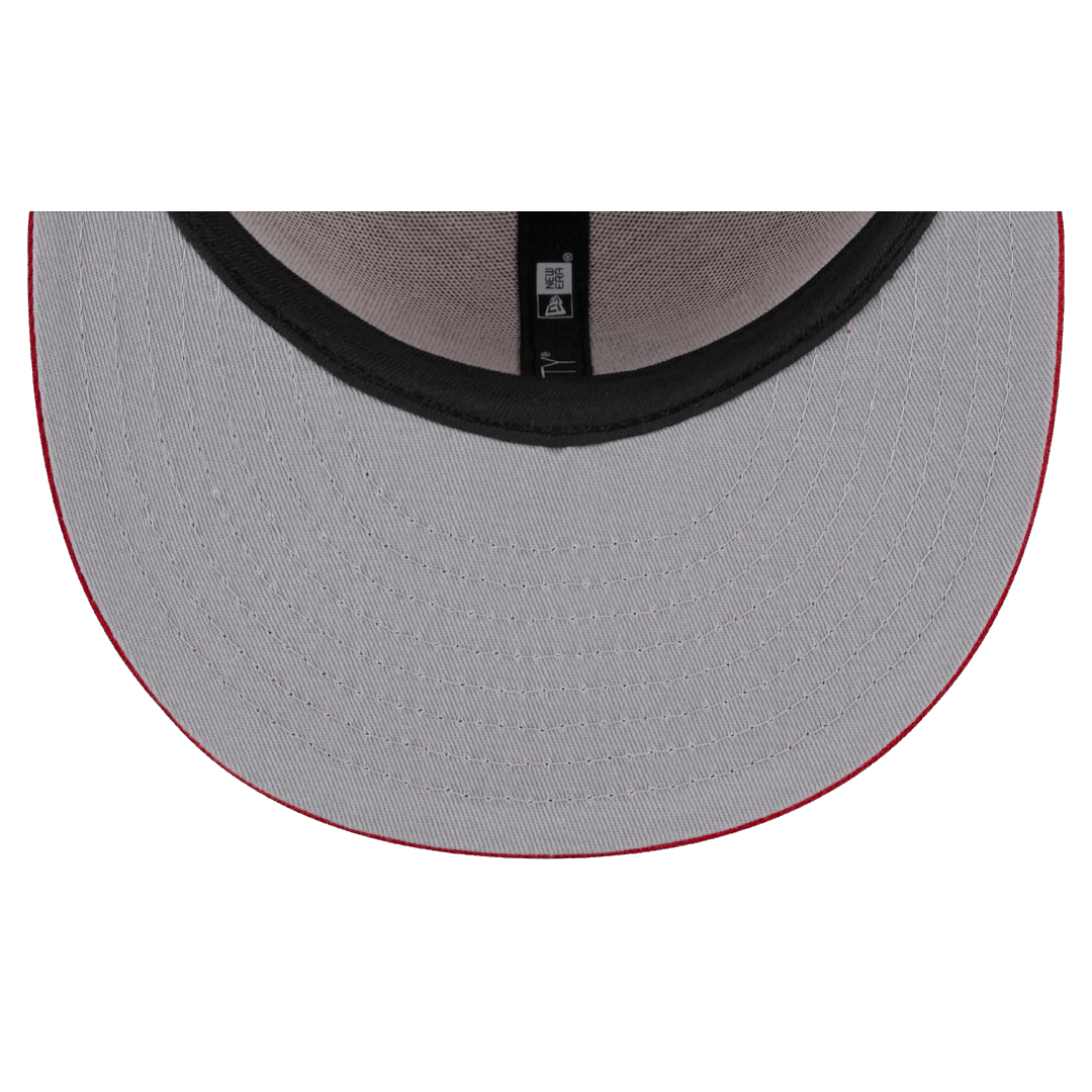 St Louis Cardinals Bird on Bat 2006 World Series Patch New Era Red 9FIFTY Adjustable Snapback Hat