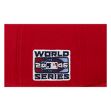 St Louis Cardinals Bird on Bat 2006 World Series Patch New Era Red 9FIFTY Adjustable Snapback Hat