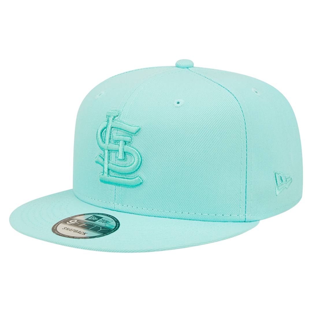 st louis cardinals hat light blue fitted