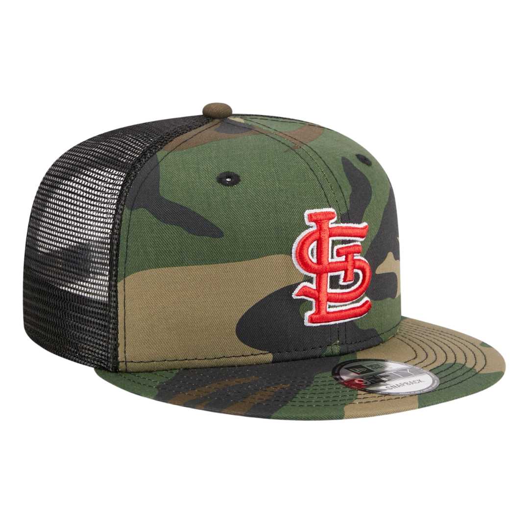 St Louis Cardinals Camo Trucker 9FIFTY Snapback Hat