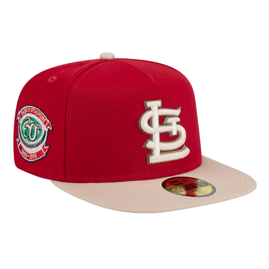 St Louis Cardinals Canvas A-Frame 59FIFTY Fitted Hat