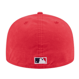 St Louis Cardinals Championship Side Flag New Era Red 59FIFTY A-Frame Fitted Hat